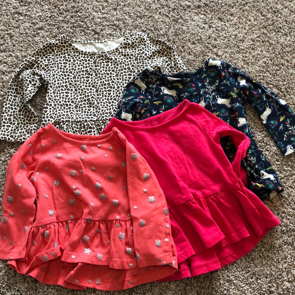 Baby gap peplum bundle